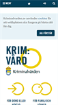 Mobile Screenshot of kriminalvarden.se